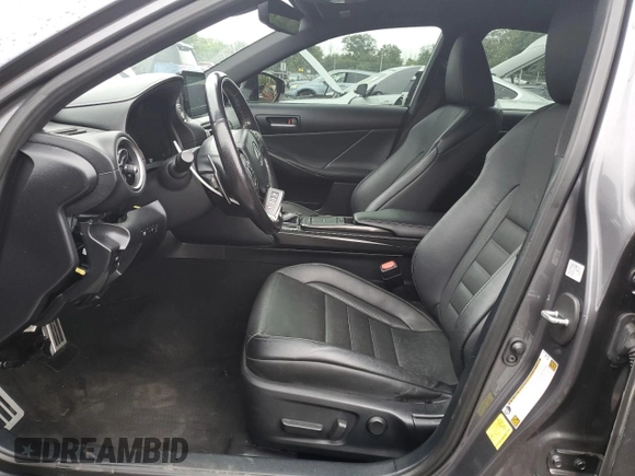 2021 Lexus IS 350 F Sport with VIN JTHGZ1E29M5020923, listed as a Copart auction lot 61129195 with 66,167 mi miles and Salvage title. Bid and sale history available at DreamBid. Image 7.