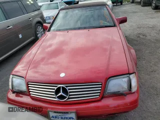 1996 Mercedes-Benz SL-Class with VIN WDBFA67FXTF131702, listed as a Copart auction lot 76585014 with 0 mi miles and Non Repairable. Bid and sale history available at carsss.com. Image 5.