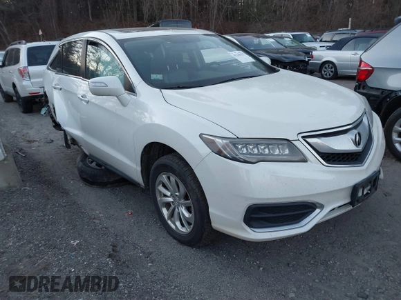 2018 Acura RDX with VIN 5J8TB4H32JL027327, listed as a IAAI auction lot 41246327 with 165,446 mi miles. Bid and sale history available at carsss.com. Image 1.