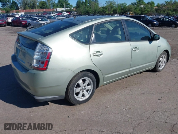2007 Toyota Prius with VIN JTDKB20U877645725, listed as a IAAI auction lot 42190680 with Not Provided miles. Bid and sale history available at carsss.com. Image 4.