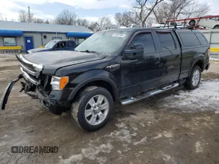 2009 Ford F-150 XL with VIN 1FTPW14V89KA76415, listed as a Copart auction lot 45534785 with 107,251 mi miles and Salvage Title. Bid and sale history available at carsss.com. Image 1.
