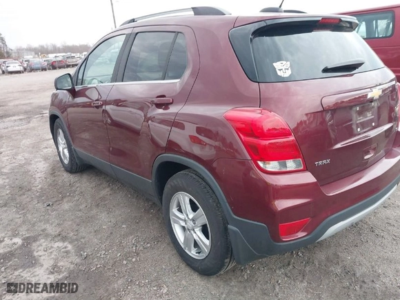 2017 Chevrolet Trax LT with VIN 3GNCJLSB9HL230698, listed as a IAAI auction lot 41871900 with NaN miles. Bid and sale history available at carsss.com. Image 3.