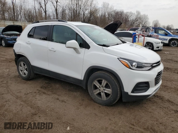 2017 Chevrolet Trax LT with VIN 3GNCJLSB7HL281603, listed as a Copart auction lot 52582335 with 92,679 mi miles and Clean Title. Bid and sale history available at carsss.com. Image 4.