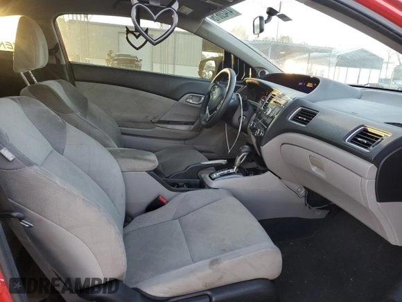 2013 Honda Civic Cpe LX with VIN 2HGFG3B53DH503816, listed as a Copart auction lot 41420615 with 107,791 mi miles and Salvage Title. Bid and sale history available at carsss.com. Image 10.