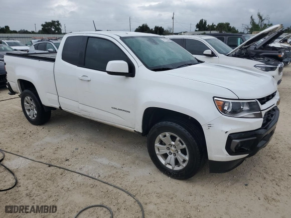 2022 Chevrolet Colorado 2WD LT with VIN 1GCHSCEN8N1134789, listed as a Copart auction lot 74111654 with 0 mi miles and Non Repairable. Bid and sale history available at carsss.com. Image 4.