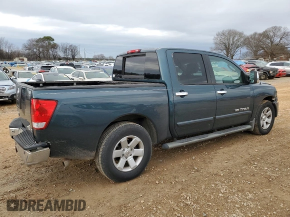 2006 Nissan Titan LE with VIN 1N6BA07A46N543879, listed as a Copart auction lot 42840055 with 270,635 mi miles and Salvage Title. Bid and sale history available at DreamBid. Image 3.