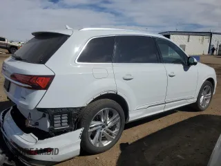 2023 Audi Q7 Premium Plus with VIN WA1LXBF74PD007183, listed as a Copart auction lot 47581045 with 10,786 mi miles and Salvage Title. Bid and sale history available at carsss.com. Image 3.