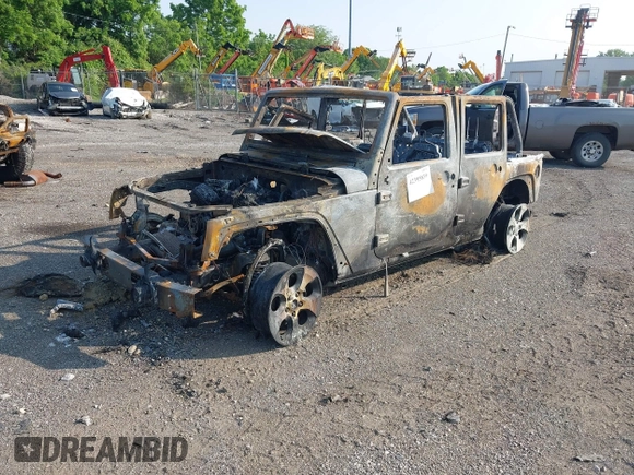 2015 Jeep Wrangler Unlimited Sport with VIN 1C4BJWDG8FL736241, listed as a IAAI auction lot 42395839 with Not provided miles and . Bid and sale history available at DreamBid. Image 2.