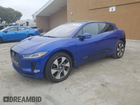 2020 Jaguar I-Pace HSE z VIN SADHD2S10L1F79652, wystawiony jako Copart lot #47574784 z przebiegiem 57 248 mil mil oraz . Historia ofert i sprzedaży dostępna na DreamBid. Obrazek 1.