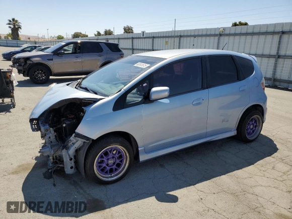 2010 Honda Fit Sport with VIN JHMGE8H49AC011812, listed as a Copart auction lot 60341615 with 187,428 mi miles and Salvage title. Bid and sale history available at DreamBid. Image 1.
