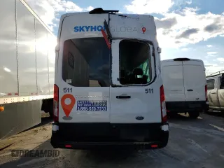2023 Ford Transit Passenger XL with VIN 1FBVU4X89PKB82684, listed as a Copart auction lot 81326614 with 35,649 mi miles and Salvage title. Bid and sale history available at DreamBid. Image 6.