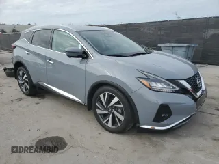 2022 Nissan Murano SL with VIN 5N1AZ2CJXNC117631, listed as a Copart auction lot 89268255 with 8,958 mi miles and Salvage Title. Bid and sale history available at carsss.com. Image 4.