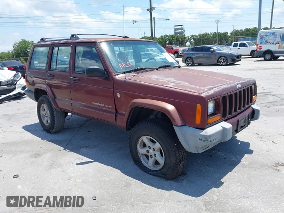 2000 Jeep Cherokee z VIN 1J4FF48S7YL129654, wystawiony jako IAAI lot #42201026 z przebiegiem 272 922 mil mil oraz . Historia ofert i sprzedaży dostępna na DreamBid. Obrazek 1.
