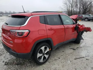 2017 Jeep Compass Latitude with VIN 3C4NJDBB6HT656016, listed as a Copart auction lot 44164595 with 82,358 mi miles and Salvage Title. Bid and sale history available at carsss.com. Image 3.