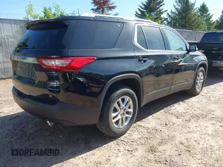 2018 Chevrolet Traverse LT Cloth z VIN 1GNEVGKW1JJ189116, wystawiony jako IAAI lot #42272309 z przebiegiem 111 408 mil mil oraz . Historia ofert i sprzedaży dostępna na DreamBid. Obrazek 4.