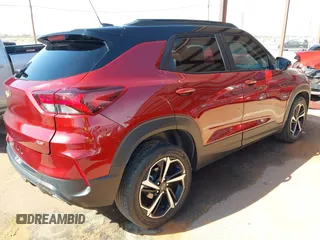 2023 Chevrolet TrailBlazer RS with VIN KL79MUSL4PB168116, listed as a IAAI auction lot 41889397 with 10,800 mi miles and . Bid and sale history available at DreamBid. Image 4.