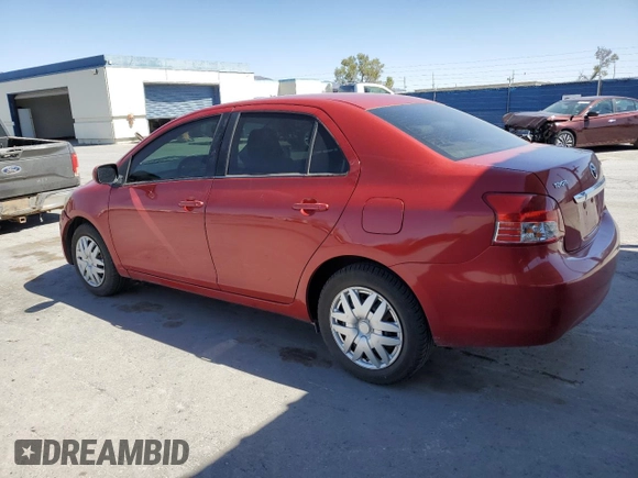 2008 Toyota Yaris with VIN JTDBT923581215441, listed as a Copart auction lot 54022325 with 76,822 mi miles and Salvage Title. Bid and sale history available at DreamBid. Image 2.