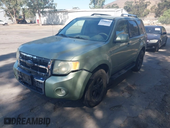 2008 Ford Escape Hybrid with VIN 1FMCU49H38KD84434, listed as a IAAI auction lot 42609764 with 224,469 mi miles and . Bid and sale history available at DreamBid. Image 2.