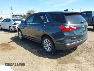 2020 Chevrolet Equinox LT with VIN 2GNAXUEV1L6207088, listed as a IAAI auction lot 41830542 with 65,836 mi miles. Bid and sale history available at carsss.com. Image 3.