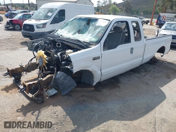 2001 Ford F-250 XL with VIN 3FTNX20L11MA35927, listed as a IAAI auction lot 41954010 with 285,857 mi miles and . Bid and sale history available at DreamBid. Image 2.