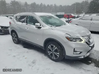 2017 Nissan Rogue SL with VIN 5N1AT2MVXHC811002, listed as a Copart auction lot 43378935 with 60,530 mi miles and Salvage Title. Bid and sale history available at carsss.com. Image 4.