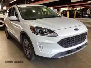 2020 Ford Escape SEL with VIN 1FMCU0H60LUB14843, listed as a IAAI auction lot 42731338 with 87,333 mi miles and . Bid and sale history available at DreamBid. Image 3.