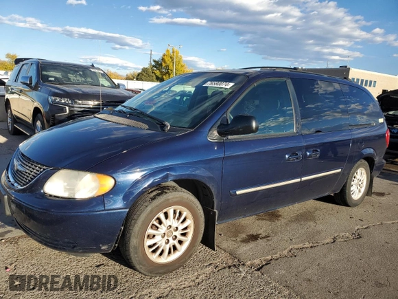 2004 Chrysler Town & Country EX with VIN 2C4GP74LX4R554925, listed as a Copart auction lot 76580074 with 232,326 mi miles and Salvage Title. Bid and sale history available at carsss.com. Image 1.