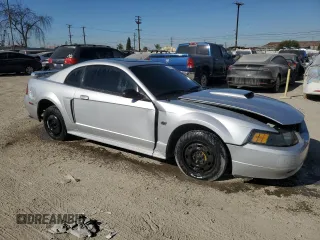 2003 Ford Mustang GT Deluxe with VIN 1FAFP42X23F307846, listed as a Copart auction lot 89212095 with 148,386 mi miles and Clean Title. Bid and sale history available at carsss.com. Image 4.