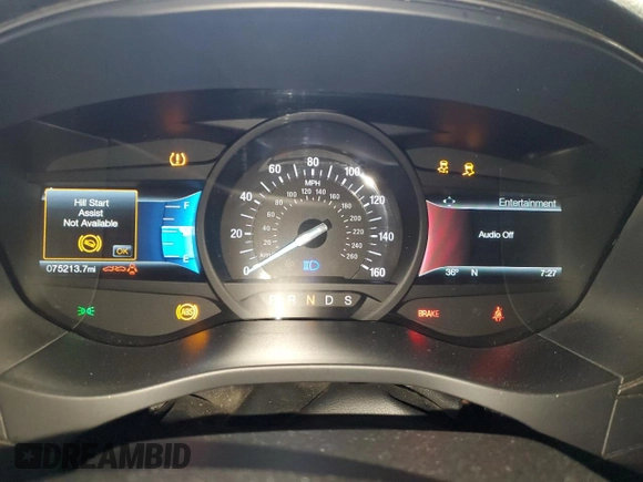 2018 Ford Fusion SE with VIN 3FA6P0HDXJR212926, listed as a Copart auction lot 52100685 with 75,213 mi miles and Salvage Title. Bid and sale history available at carsss.com. Image 9.