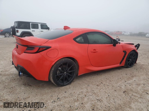 2023 Toyota GR86 Premium with VIN JF1ZNBF15P8763475, listed as a Copart auction lot 86877584 with 22,873 mi miles and Salvage Title. Bid and sale history available at carsss.com. Image 3.