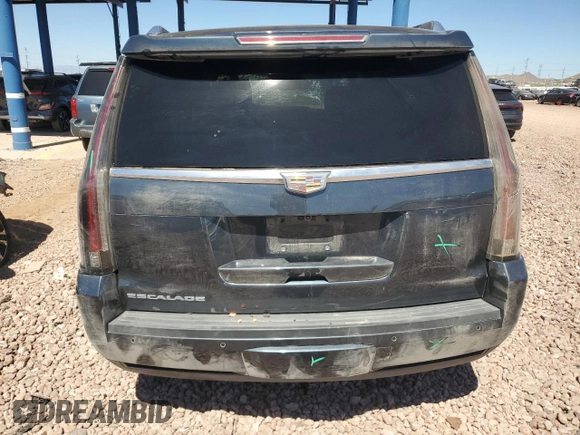 2019 Cadillac Escalade Platinum with VIN 1GYS4DKJ0KR307851, listed as a Copart auction lot 72234674 with Not provided miles and Salvage title. Bid and sale history available at DreamBid. Image 6.