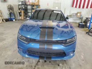 2021 Dodge Charger GT with VIN 2C3CDXHG0MH633356, listed as a Copart auction lot 53701615 with 56,638 mi miles and Salvage Title. Bid and sale history available at DreamBid. Image 5.