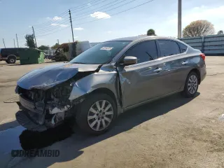 2017 Nissan Sentra SV with VIN 3N1AB7AP1HL710111, listed as a Copart auction lot 52864295 with 172,027 mi miles and Salvage Title. Bid and sale history available at carsss.com. Image 1.