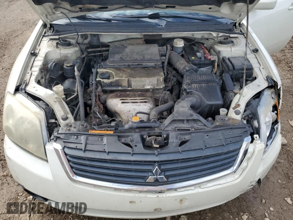 2009 Mitsubishi Galant ES z VIN 4A3AB36F39E025323, wystawiony jako Copart lot #54163005 z przebiegiem 192 941 mil mil oraz Szkoda całkowita • Salvage title. Historia ofert i sprzedaży dostępna na DreamBid. Obrazek 11.