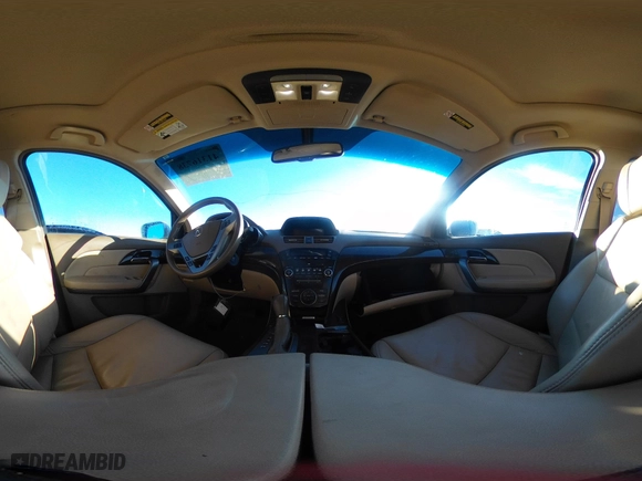 2013 Acura MDX Tech Pkg with VIN 2HNYD2H31DH524190, listed as a IAAI auction lot 41316738 with 92,415 mi miles. Bid and sale history available at carsss.com. Image 18.