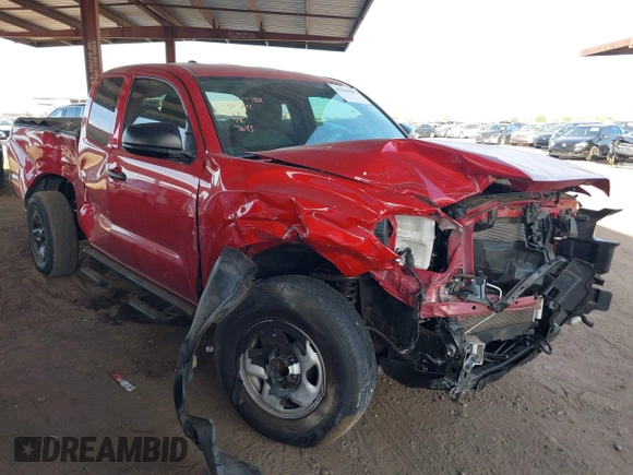 2022 Toyota Tacoma SR with VIN 3TYRX5GN0NT063643, listed as a IAAI auction lot 42368482 with 23,784 mi miles and . Bid and sale history available at DreamBid. Image 1.