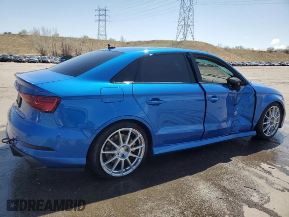 2019 Audi RS 3 z VIN WUABWGFF9KA905767, wystawiony jako Copart lot #53146125 z przebiegiem 50 725 mil mil oraz Szkoda całkowita • Salvage title. Historia ofert i sprzedaży dostępna na DreamBid. Obrazek 3.