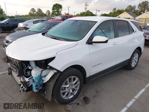 2023 Chevrolet Equinox LT with VIN 3GNAXTEG5PS199676, listed as a IAAI auction lot 42091780 with 26,530 mi miles and . Bid and sale history available at DreamBid. Image 18.