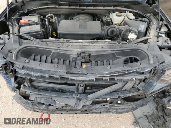 2021 GMC Yukon AT4 with VIN 1GKS2CKDXMR417491, listed as a Copart auction lot 79265374 with 74,073 mi miles and Salvage Title. Bid and sale history available at carsss.com. Image 12.