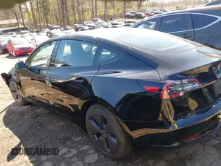 2023 Tesla Model 3 with VIN 5YJ3E1EA2PF482536, listed as a IAAI auction lot 41858110 with 6,298 mi miles. Bid and sale history available at carsss.com. Image 14.