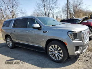 2023 GMC Yukon XL Denali with VIN 1GKS2JKL5PR330176, listed as a Copart auction lot 53314805 with 36,434 mi miles and Salvage Title. Bid and sale history available at carsss.com. Image 4.