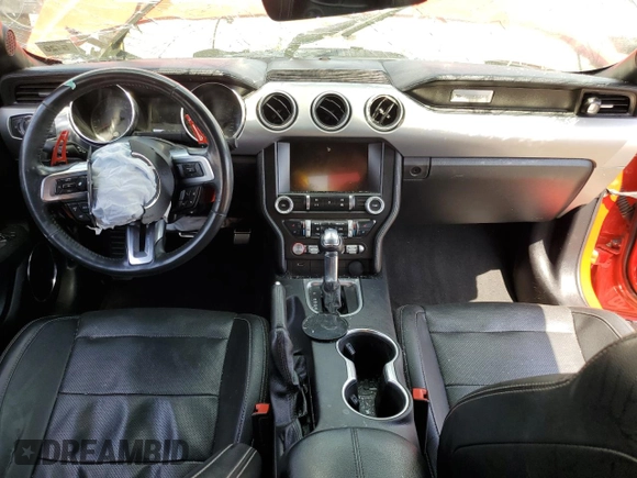2021 Ford Mustang GT with VIN 1FA6P8CF6M5116547, listed as a Copart auction lot 54129165 with 71,620 mi miles and Salvage title. Bid and sale history available at DreamBid. Image 8.