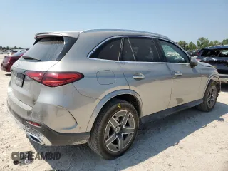 2023 Mercedes-Benz GLC with VIN W1NKM4GBXPU017525, listed as a Copart auction lot 68324504 with 30,059 mi miles and Salvage Title. Bid and sale history available at carsss.com. Image 3.