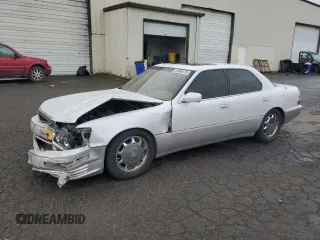 1994 Lexus LS с VIN JT8UF11E4R0210189, выставлен на аукционе Copart как лот 57838175 с пробегом 157 983 миль миль и Списание • Salvage title. История ставок и продаж доступна на DreamBid. Изображение 1.