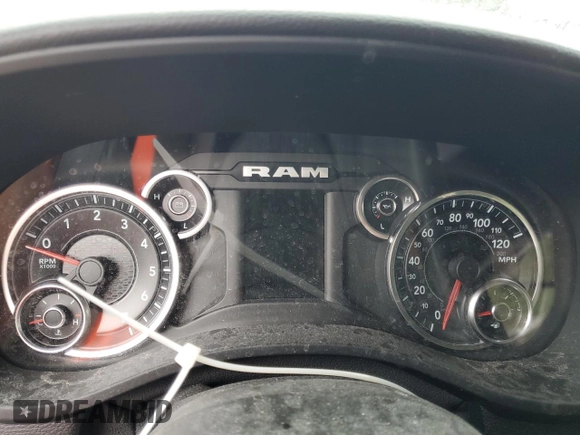 2022 Ram 1500 Big Horn with VIN 1C6SRFBT5NN202987, listed as a Copart auction lot 59354415 with Not provided miles and Non repairable. Bid and sale history available at DreamBid. Image 9.