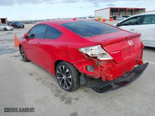 2013 Honda Civic Cpe Si with VIN 2HGFG4A54DH700467, listed as a IAAI auction lot 41829343 with 166,078 mi miles. Bid and sale history available at carsss.com. Image 6.