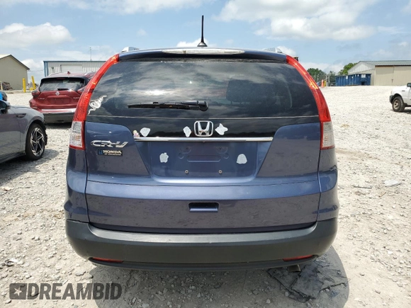2013 Honda CR-V EX-L with VIN 2HKRM3H78DH510006, listed as a Copart auction lot 55934845 with 267,218 mi miles and Clean Title. Bid and sale history available at DreamBid. Image 6.