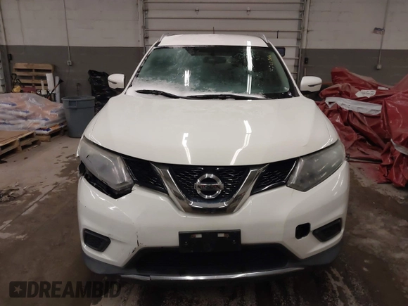 2016 Nissan Rogue SL with VIN 5N1AT2MT3GC817351, listed as a IAAI auction lot 41381048 with 172,665 mi miles and . Bid and sale history available at carsss.com. Image 12.