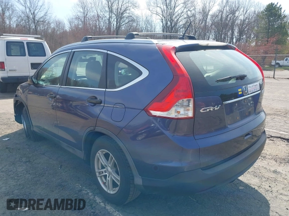 2013 Honda CR-V LX with VIN 2HKRM4H30DH638243, listed as a IAAI auction lot 42012591 with Not Provided miles and . Bid and sale history available at DreamBid. Image 3.