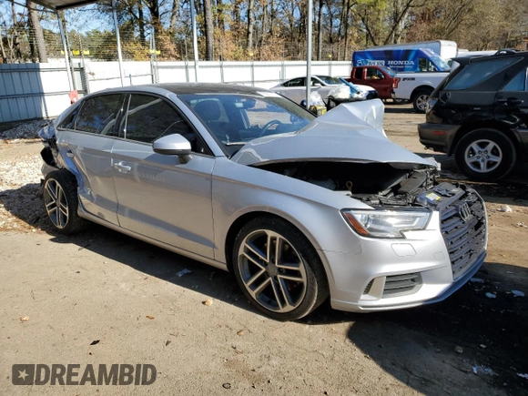 2018 Audi A3 Sedan Premium with VIN WAUAUGFF1J1004645, listed as a Copart auction lot 78270773 with 117,020 mi miles. Bid and sale history available at carsss.com. Image 4.
